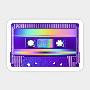 Extreme Purple Cassette Tape Sticker